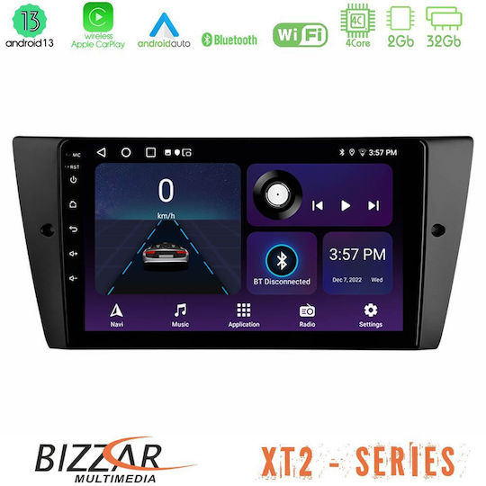 Bizzar Ηχοσύστημα Αυτοκινήτου 2DIN (Bluetooth/USB/WiFi/GPS/Apple-Carplay/Android-Auto) με Οθόνη Αφής 9"