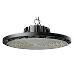 Horwood Φωτιστικό Καμπάνα LED 200W Ψυχρό Λευκό 32000lm με Ενσωματωμένο LED Λευκό Ø34.5cm