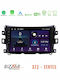 Bizzar Auto-Audiosystem 2DIN (Bluetooth/USB/WiFi/GPS/Apple-Carplay/Android-Auto) mit Touchscreen 9"