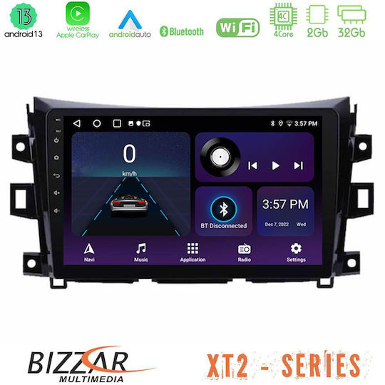 Bizzar Car Audio System 2DIN (Bluetooth/USB/WiFi/GPS/Apple-Carplay/Android-Auto) with Touch Screen 9"
