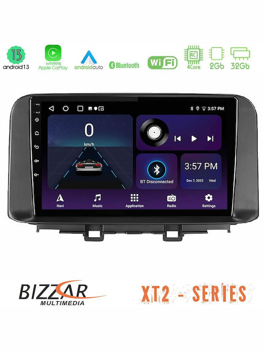 Bizzar Ηχοσύστημα Αυτοκινήτου 2DIN (Bluetooth/USB/WiFi/GPS/Apple-Carplay/Android-Auto) με Οθόνη Αφής 10"