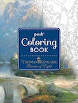 Andrews McMeel Publishing Βιβλίo Ζωγραφικής Anti-Stress Posh Adult Coloring Book: Thomas Kinkade Designs For Inspiration & Relaxation