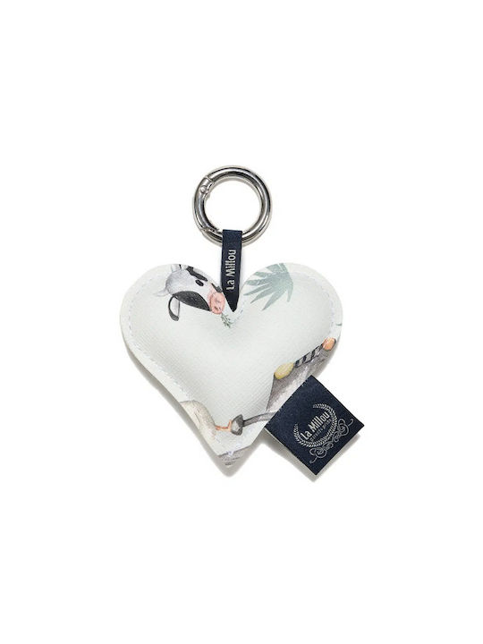 The Millou Heart Keychain Abc Farm