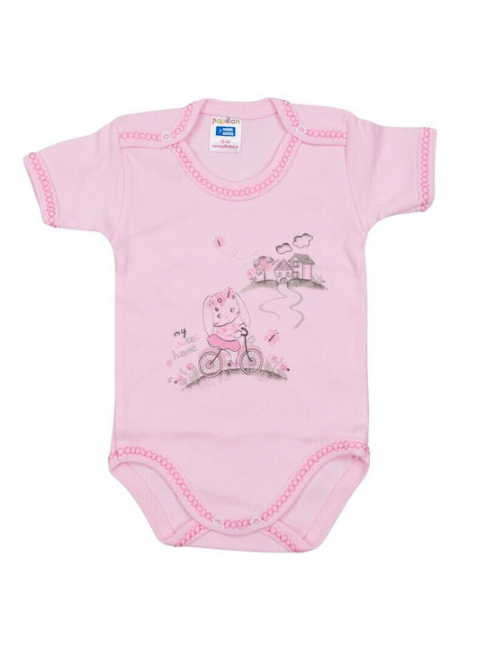 Papillon Kids Baby Bodysuit Rose