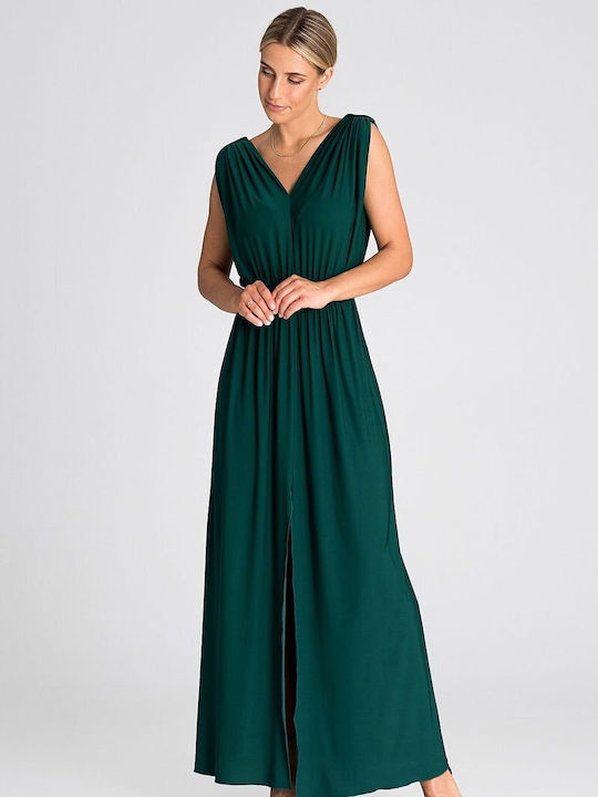 Figl Maxi Abendkleid Grün