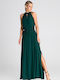 Figl Maxi Evening Dress Green