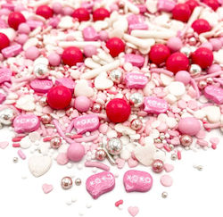 Happy Sprinkles Decorative Sprinkles Pink 90gr 2721