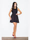 Figl Mini Dress Black