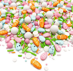 Happy Sprinkles Confetti Decorativ Roz 90gr 2791