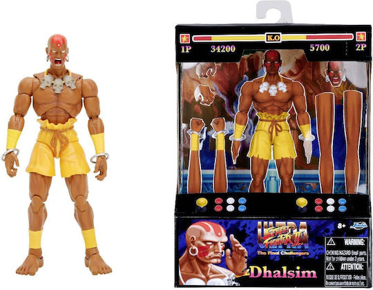 Jada Toys Ultra Street Fighter: Street Fighter Ii - Dhalsim Φιγούρα Δράσης ύψους 15εκ. σε Κλίμακα 1:12