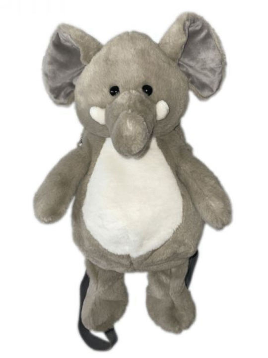 Synchronia Elefant Kinder Rucksack Rucksack Gray 25cmx25cmx40cmcm