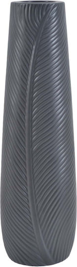 Ankor Βάζο Κεραμικό Γκρι Φ17.3xΥ58cm