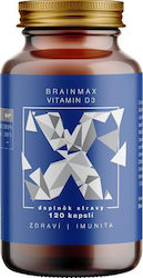 BrainMax Vitamin D3 Vitamina 5000iu 120 capsule veget