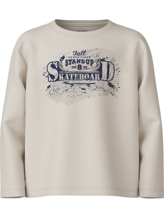 Name It Kids' Shirt Long Sleeve White