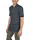 Short Sleeve Blue Blouse