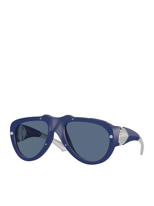 Burberry Ochelari De Soare Pentru Bărbați Cu Ramă Din Plastic Albastră Și Lentile Maro BE4433U 413980