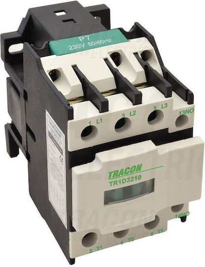 Tracon Electric Διακόπτης Ράγας 24V 18A