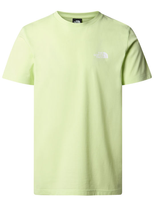 The North Face Simple Dome Ανδρική Μπλούζα Lime