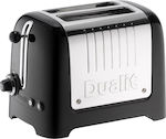 Dualit Lite Toaster 2 Slots 1100W Black