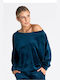 Figl Damen Bluse Blau