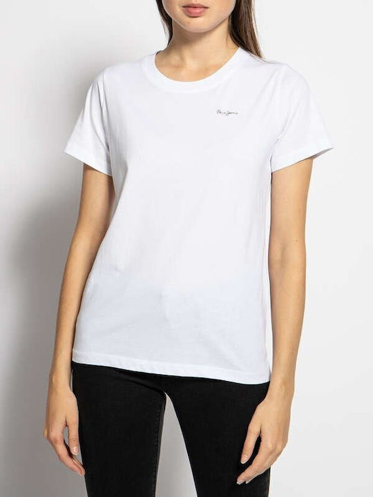 Pepe Jeans Women's T-shirt White