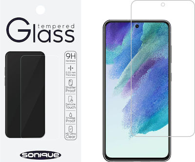 Sonique Hardy Glass 2.5D 0.33mm Full Glue Full Face Tempered Glass 1pcs (Galaxy S21 FE 5G)
