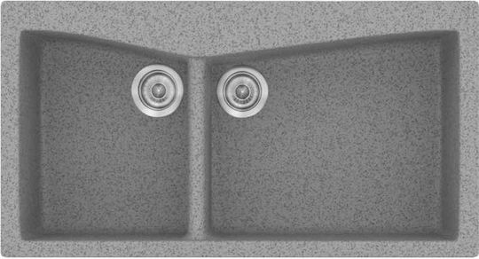 Sanitec Classic 326 Επικαθήμενος από Συνθετικό Γρανίτη Μ93xΠ51cm