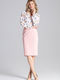 Figl Pencil Skirt in Pink color