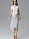 Figl Skirt in Gray color