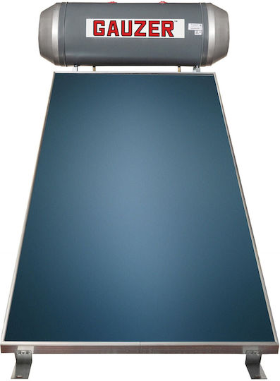 Gauzer Solar Water Heater 160lt Glass 2.4 sq.m. Low Height Selective
