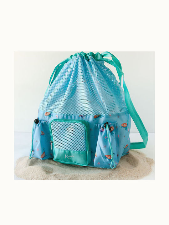 Kiokids Хелънс Детска Чанта Мешка Светлосиня 30x30см