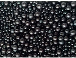 Decorative Pearls Black 100gr 01106