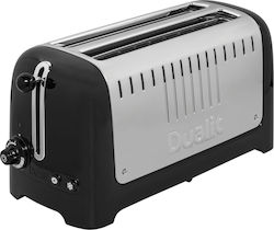 Dualit Lite Long Φρυγανιέρα 2 Θέσεων 2000W Μαύρη