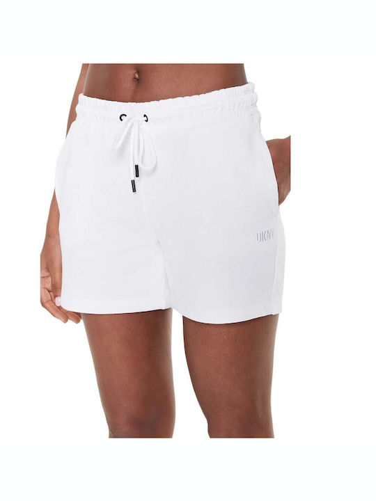 DKNY Damen Bermuda Weiß