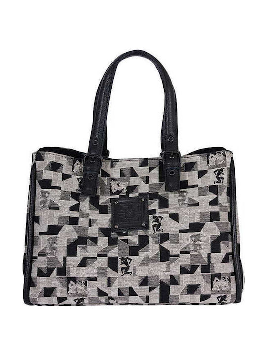 Leather Women's Tote Bag Beige