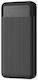 Moxom MX-PB124 Power Bank 10000mAh with 2 USB-A Ports Black