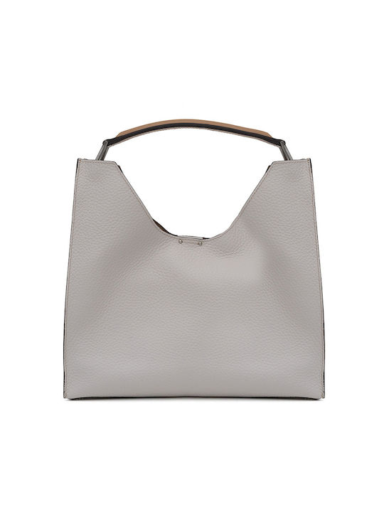 Gianni Chiarini Leather Women's Bag Hand Beige