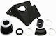 Air Intake Kit Bmw E36 6-cylinder Black 4 Pieces 90bm002-1