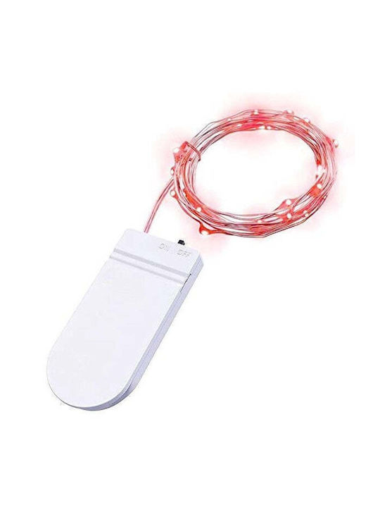 10 Lichterketten LED Rote in Zeichenfolge 1Stück