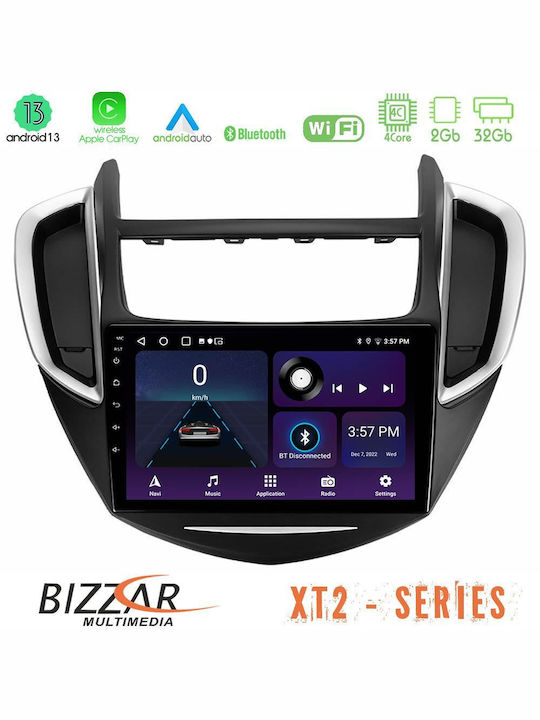 Bizzar Ηχοσύστημα Αυτοκινήτου 2DIN (Bluetooth/USB/WiFi/GPS/Apple-Carplay/Android-Auto) με Οθόνη Αφής 9"