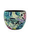 Floran Planter Metal Blue 11x11cm.
