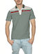 Green Short Sleeve Polo T-shirt Men