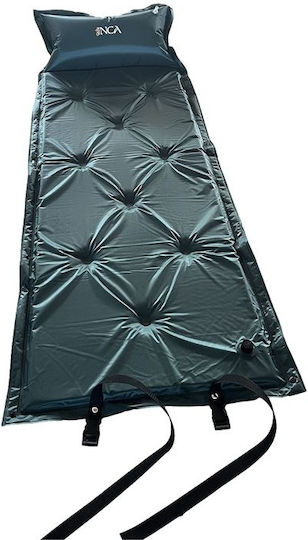 Inca Einzeln Camping Schlafmatte 185x60cm Dicke 2.5cm in Grün Farbe { pn }}