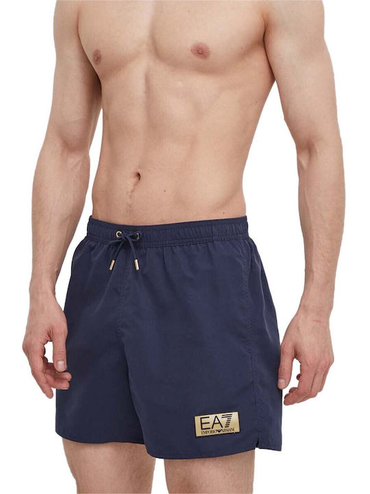 Emporio Armani Herren Badebekleidung Shorts Blu Navy