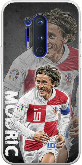 Euro 2024 Luka Modric Oneplus 8 Pro Husă Flexibilă Tpu Transparentă din Silicon