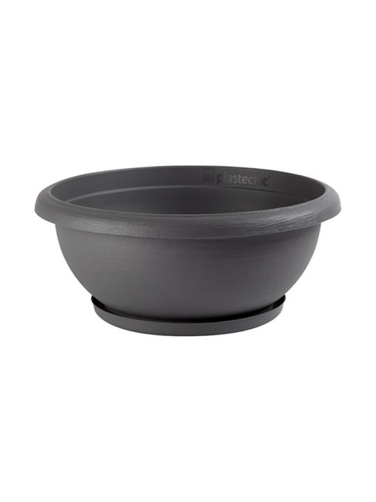 Miltoplast Flower Pot Charcoal 830