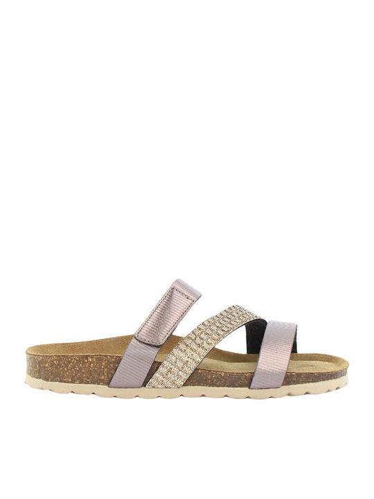 Sandale Casual Damă Anatomic Aur
