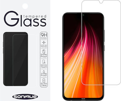 Sonique Hardy Glass Premium Series HD 9H 2.5D 0.33mm Full Glue Tempered Glass (Xiaomi Redmi Note 8 / Redmi Note 8 2021)