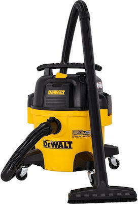 Dewalt Wet-Dry Vacuum for Dry Dust & Debris 800W with Waste Container 23lt