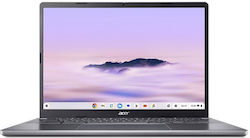 Acer Chromebook Plus 514 CBE574-1T 14" IPS Touchscreen (Ryzen 5-7520C/8GB/256GB SSD/Chrome OS) Steel Grey (Tastatură UK)